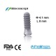 Straumann Compatible Standard Implants Ф 4.1 mm- L 8mm (Regular Neck Ф 4.8 mm) 