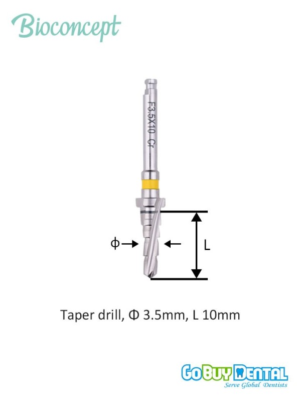 Bioconcept BV Taper Drills