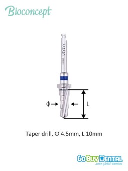 Standard Plus Implants Ф 3.3 mm- L 12mm (Regular Neck Ф 4.8 mm) 