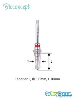 Straumann Compatible Standard Plus Implants Ф 4.1 mm- L 8mm (Regular Neck Ф 4.8 mm) 