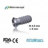 Standard Plus Implants Ф 4.8 mm- L 8mm (Wide Neck Ф 6.5 mm) 