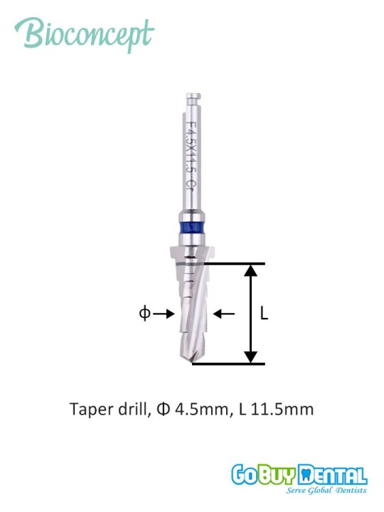 Bioconcept BV Taper Drills