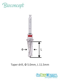 Straumann Compatible Standard Plus Implants Ф 4.8 mm- L 12mm (Wide Neck Ф 6.5 mm) 