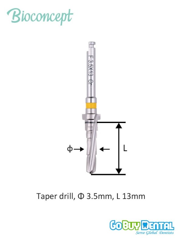 Bioconcept BV Taper Drills
