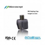 NN Healing cap with integral occlusal screw , φ4.0mm, height 3.4mm