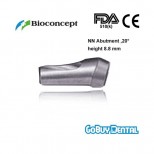 NN Abutment Coping, 20°angled, height 8.8mm