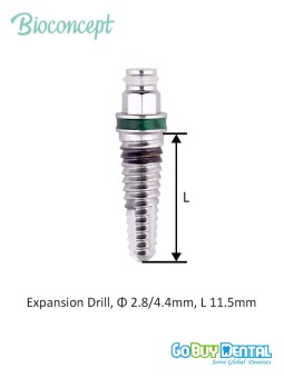 RN Angled Abutment, 15° type B, height 5.7mm, Short