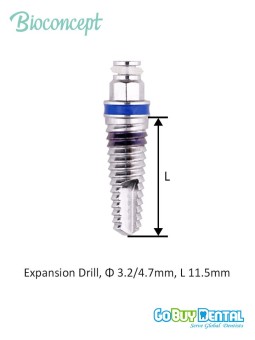 RN Angled Abutment, 15° type A, height 6.7mm, Long