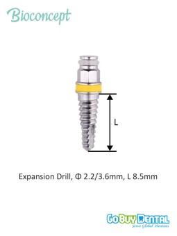 RN Solid Abutment angled 6°, height 5.5mm, grey