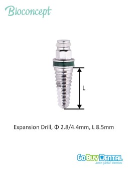 RN Retentive Anchor Abutment, height 3.4mm