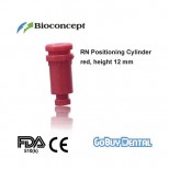 RN Positioning Cylinder, red, height 12.0mm