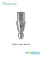 Bioconcept BV Guide Screw Compatible Osstem & Hiossen