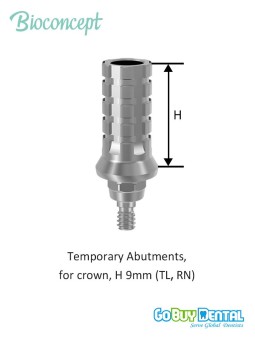 Bioconcept BC Tissue Level Temporary Abutment Compatible Straumann