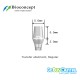 Bioconcept Hexagon RC transfer abutment φ5.0mm, gingival height 3mm, height 5.5mm