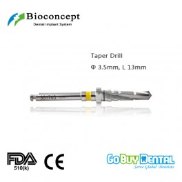 Bioconcept BV System Taper Drill φ3.5mm, length 13mm