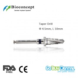 Bioconcept BV System Taper Drill φ4.5mm, length 10mm