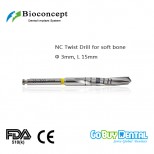 Bioconcept BV System Twist Drill φ3.0mm, length 15mm