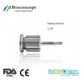 Bioconcept BV System Hex Hand Driver φ1.2mm, Short