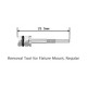 Bioconcept BV System dental instrument Removal Tool for Fixture Mount Length 25.5mm, regular