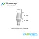 Bioconcept Hexagon RC transfer abutment φ5.0mm, gingival height 5mm, height 5.5mm