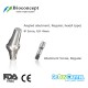Bioconcept Hexagon Hexagon RC angled abutment φ5.0mm, gingival height 4mm, Angled 17°, type A