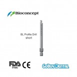 Bone Level Implant Profile Drill Φ3.3mm, short, length 26mm