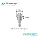 Bioconcept Hexagon Regular Multi abutment φ4.8mm, Straight, gingival height 2mm(337080)