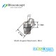 Bioconcept Hexagon Mini Multi-angled abutment φ4.8mm, gingival height 2.5mm, Angled 17°(337130)