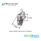 Bioconcept Hexagon Regular Multi-angled abutment φ4.8mm, gingival height 4.0mm, Angled 17°(337210)