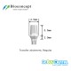Bioconcept Hexagon RC transfer abutment φ4.5mm, gingival height 2mm, height 5.5mm