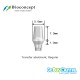 Bioconcept Hexagon RC transfer abutment φ5.0mm, gingival height 1mm, height 7.0mm