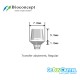 Bioconcept Hexagon RC transfer abutment φ7.0mm, gingival height 1mm, height 5.5mm