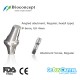 Bioconcept Hexagon RC angled abutment φ6.0mm, gingival height 4mm, Angled 17°, type A
