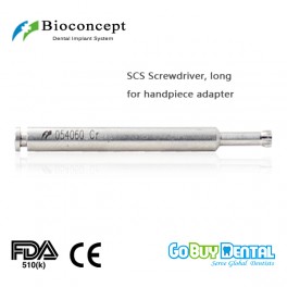ITI Straumann Compatible Implant SCS Screwdriver, long, for handpiece