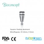 OT EQUATOR Healing Cap for Osstem TSIII & Hiossen ETIII Mini/Regular Implant, φ4.0mm, GH 6mm