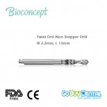 Bioconcept BV System Twist Drill, Non Stopper Drill φ2.2mm, length 13mm 