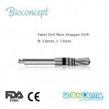 Bioconcept BV System Twist Drill, Non Stopper Drill φ3.8mm, length 13mm