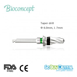 Bioconcept BV System Taper Drill φ6.0mm, length 7mm