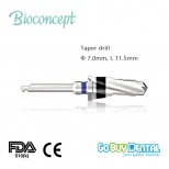 Bioconcept BV System Taper Drill φ7.0mm, length 11.5mm