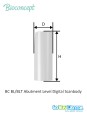 Bioconcept BC BL(T) Abutment Level Digital Scanbody Compatible Straumann
