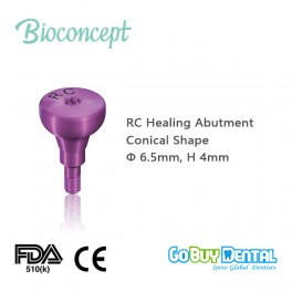 RC Healing Abutment, conical shape, Φ6.5mm, H4mm(122250)