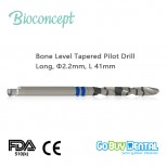 Bone Level Tapered Pilot drill,long, φ2.2mm, length 41.0mm (151020)