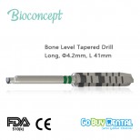 Bone Level Tapered Twist Drill-2 long, φ4.2mm, length 41.0mm (151080)