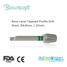 Bone Level Tapered Profile drill, φ4.8mm, length 25.0mm (151130)