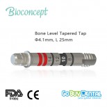 Bone Level Tapered tap for adapter, φ4.1mm, length 25.0mm (151160)