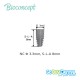 Bioconcept Straumann Compatible Tapered Bone Level Implant NC, Ø3.3mm, L8mm(115010)