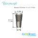Bioconcept Regular implant φ6.0mm, S-L-A 11.5mm(315050)