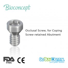 Occlusal screw, for coping, screw-retained abutment,φ2.2(141010)
