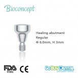 RC healing abutment φ6.0mm, height 3mm