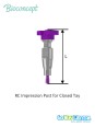 Bioconcept BC BL(T) Implant Level Impression Post Compatible Straumann